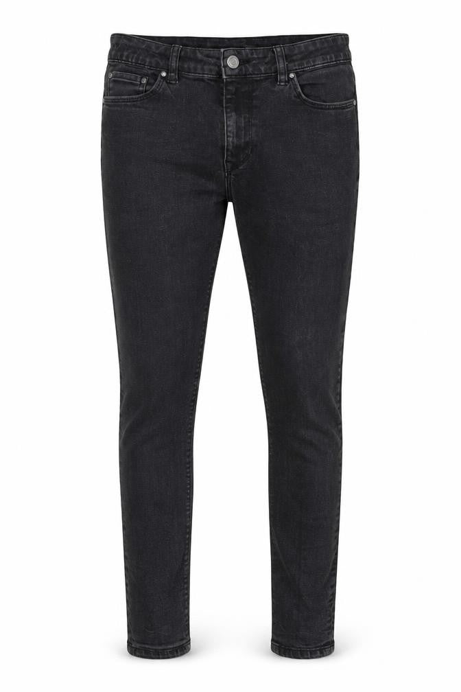 ASOS Mens Grey Cotton Skinny Jeans Size 30 in L32 in Regular Zip - Pockets, Collared