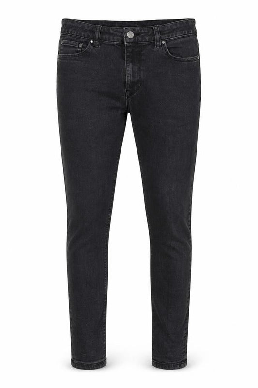 ASOS Mens Grey Cotton Skinny Jeans Size 30 in L32 in Regular Zip - Pockets, Collared