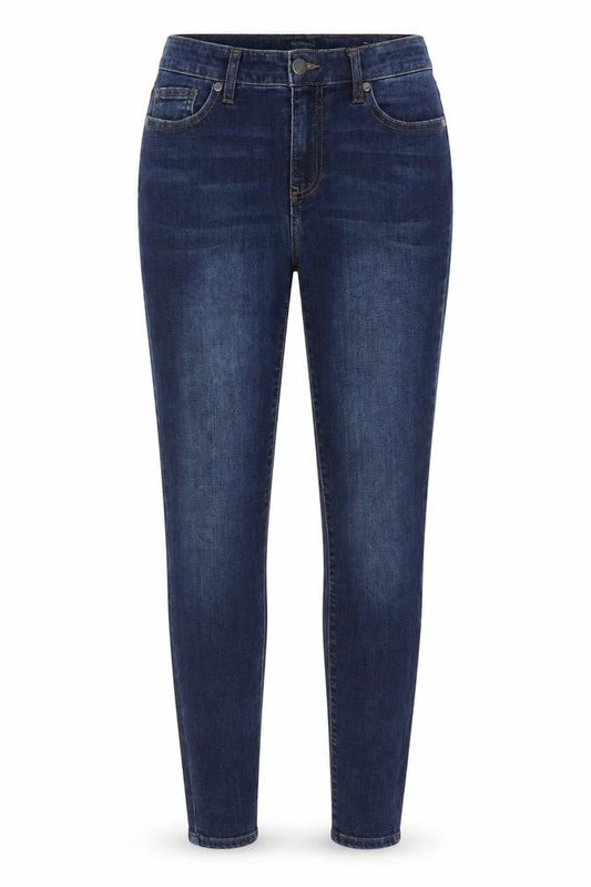 Buffalo Womens Blue Cotton Skinny Jeans Size 10 L29 in Regular Zip - Pockets, Belt Loops