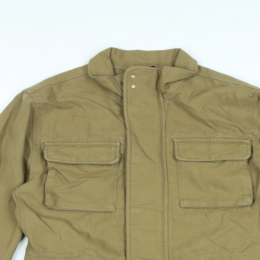 Marks and Spencer Womens Green Jacket Size S Zip
