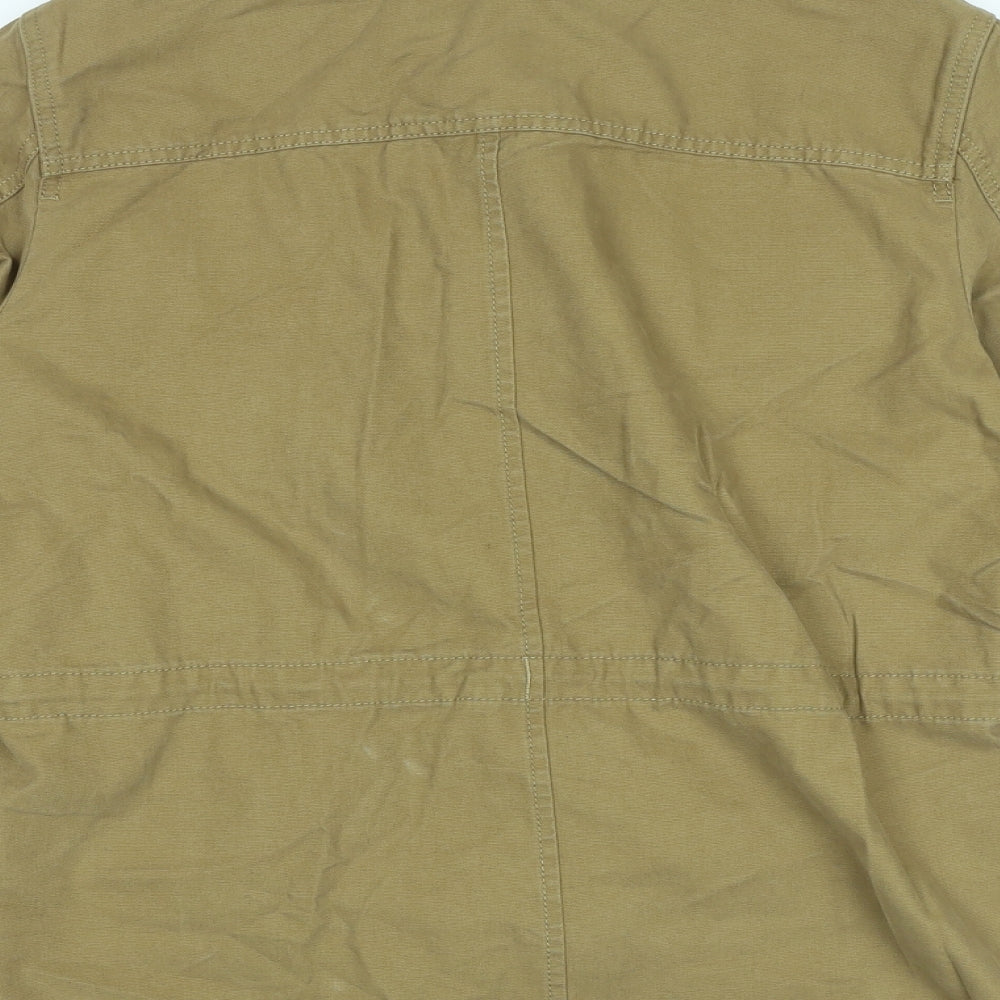 Marks and Spencer Womens Green Jacket Size S Zip