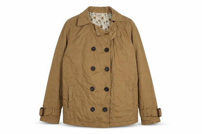 Simply Be Womens Brown Jacket Size 14 Button