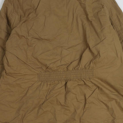 Simply Be Womens Brown Jacket Size 14 Button