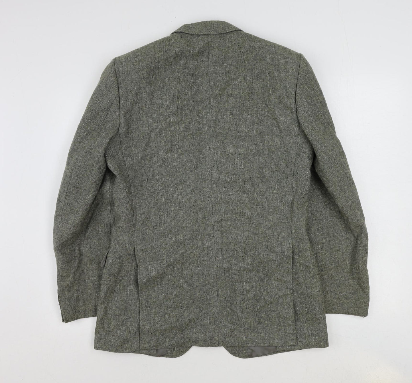 Tweedsmuir Mens Green Polyester Jacket Suit Jacket Size 36 Regular