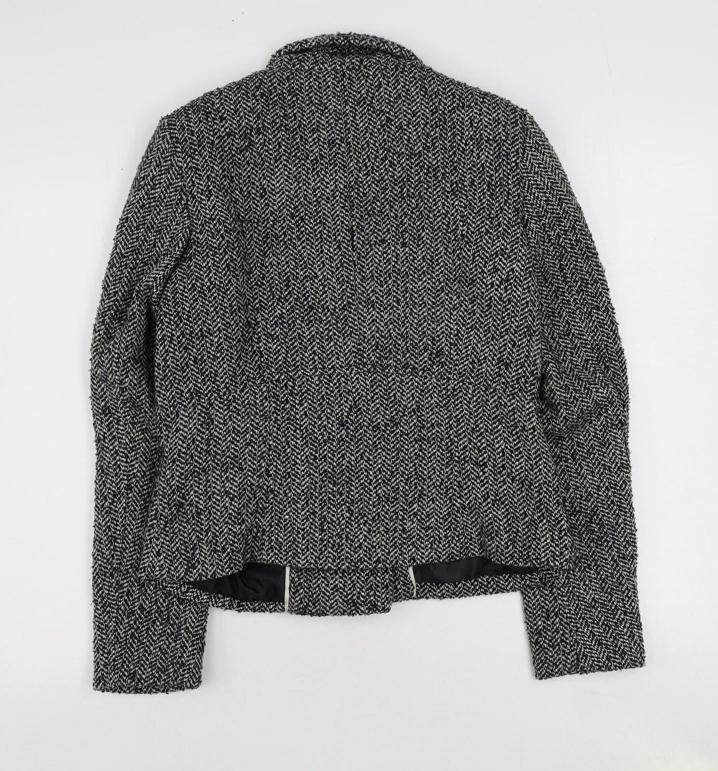 RJR.John Rocha Womens Black Jacket Size 12 Zip