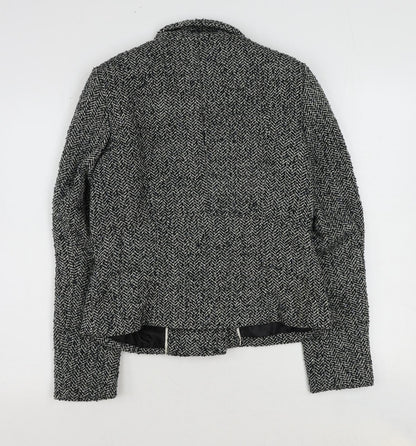 RJR.John Rocha Womens Black Jacket Size 12 Zip
