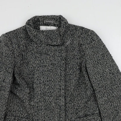 RJR.John Rocha Womens Black Jacket Size 12 Zip