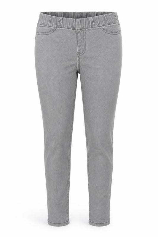 Next Womens Grey Cotton Jegging Jeans Size S L25 in Regular