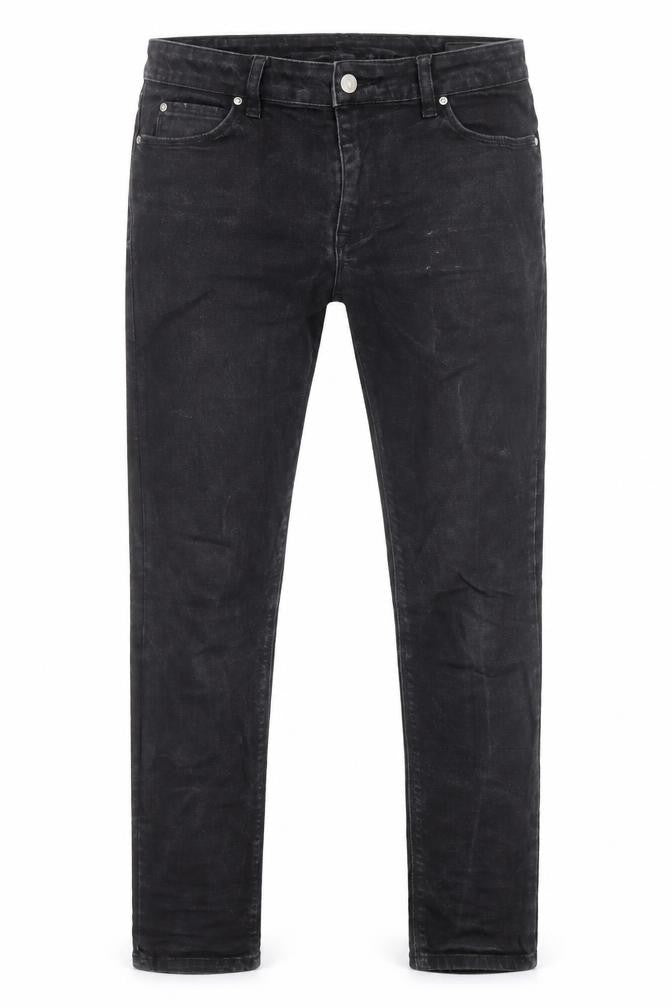 ASOS Mens Black Cotton Skinny Jeans Size 30 in L30 in Regular Zip - Pockets