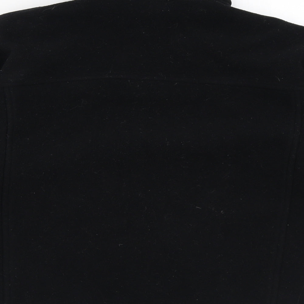 FG Activewear Boys Black Basic Jacket Jacket Size 8-9 Years Zip