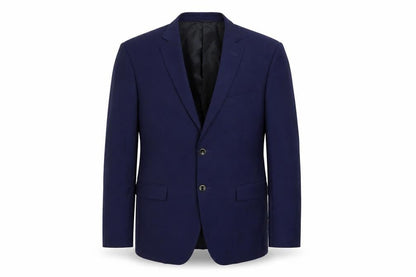 Balmain Mens Blue Wool Jacket Suit Jacket Size 40 Regular