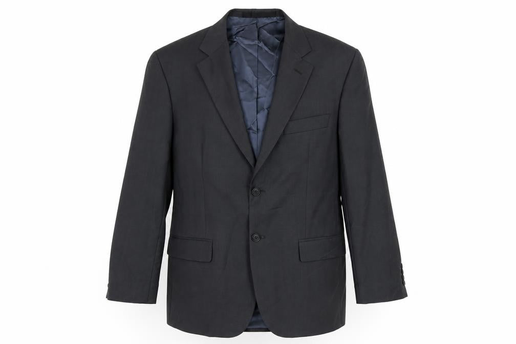 Marks & Spencer Mens Grey Wool Jacket Suit Jacket Size 40 Regular