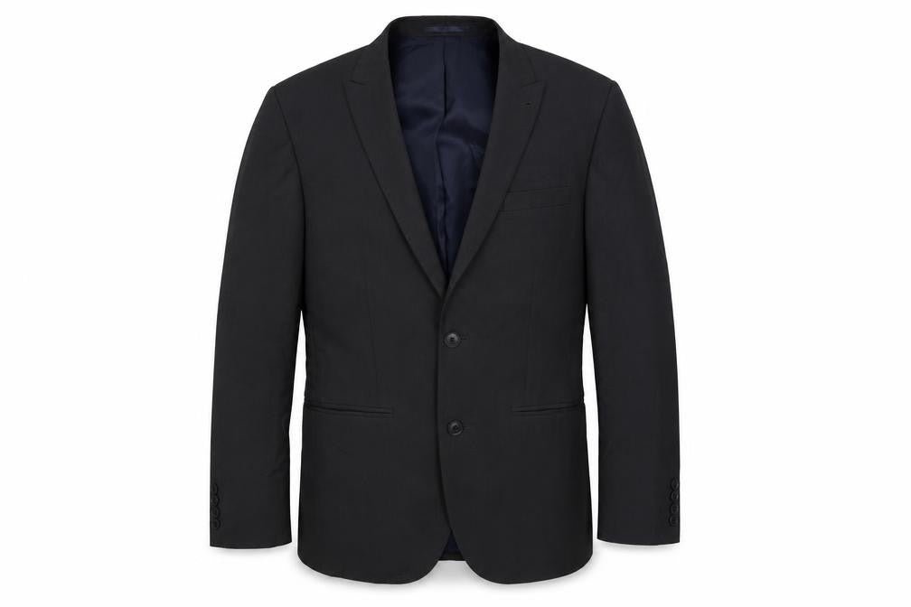 NEXT Mens Grey Polyester Jacket Suit Jacket Size 36 Regular