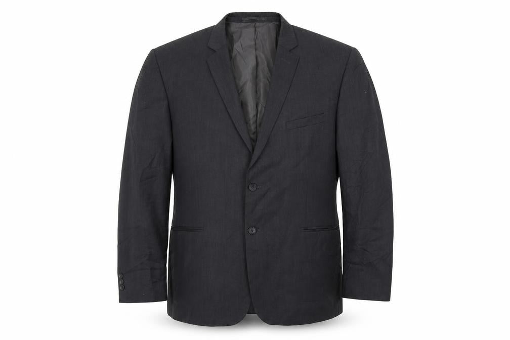 Goodsouls Mens Grey Polyester Jacket Suit Jacket Size 46 Regular
