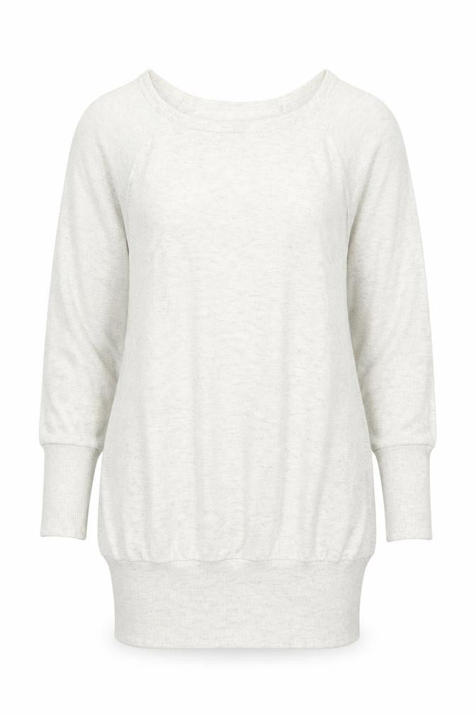 ASOS Womens Grey Cotton Pullover Sweatshirt Size 8 Pullover