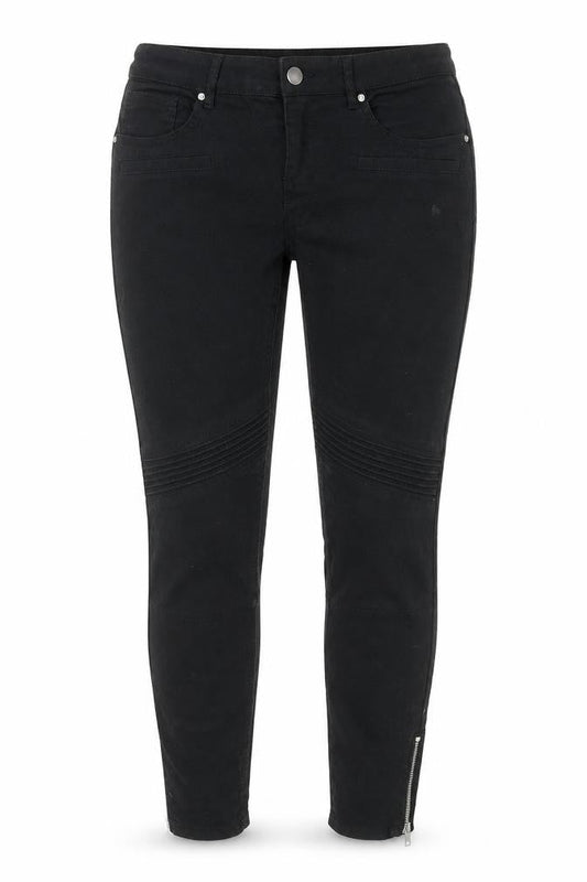H&M Womens Blue Cotton Skinny Jeans Size 12 L27 in Regular Zip