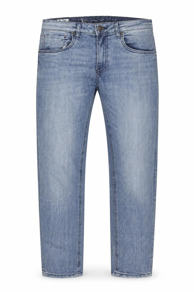 Ringspun Mens Blue Cotton Skinny Jeans Size 30 in L30 in Regular Zip