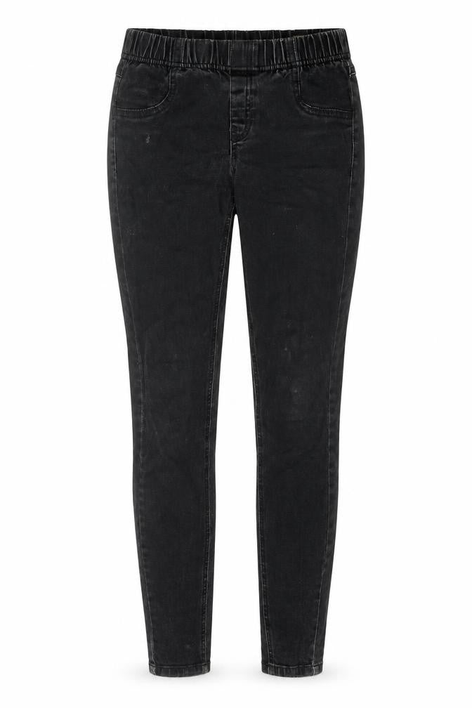 Mango Womens Black Cotton Jegging Jeans Size 6 L28 in Regular
