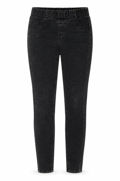 Mango Womens Black Cotton Jegging Jeans Size 6 L28 in Regular