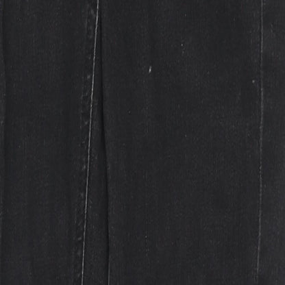 Mango Womens Black Cotton Jegging Jeans Size 6 L28 in Regular