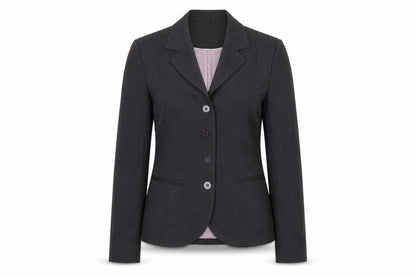 Next Womens Grey Geometric Polyester Jacket Blazer Size 8
