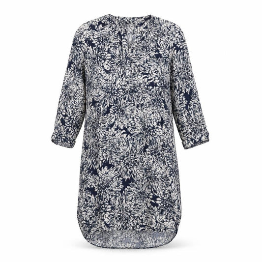 Apricot Womens Multicoloured Floral Viscose Shirt Dress Size 10 V-Neck Button