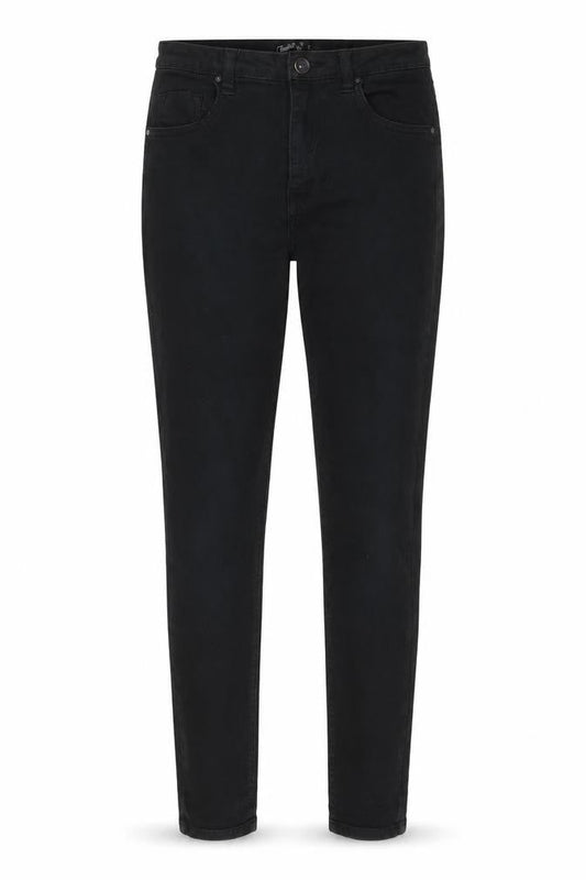 Toxik3 Womens Black Cotton Skinny Jeans Size 8 L27 in Regular Zip - Pockets, Belt Loops