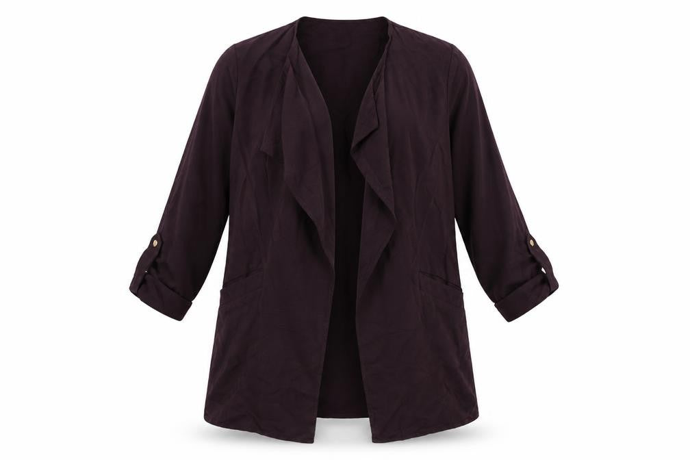 H&M Womens Purple Jacket Size 8