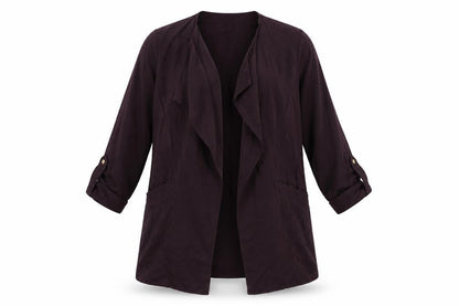 H&M Womens Purple Jacket Size 8