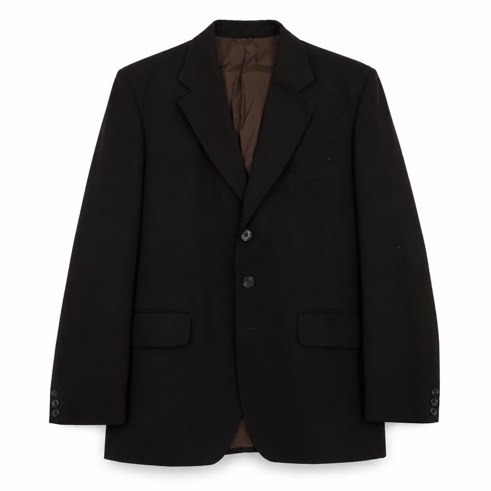 Hepworths Mens Brown Wool Jacket Suit Jacket Size 40 Regular