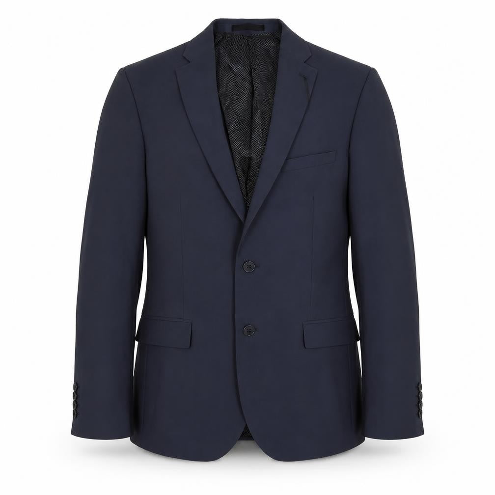 Marks & Spencer Mens Blue Wool Jacket Suit Jacket Size 40 Regular