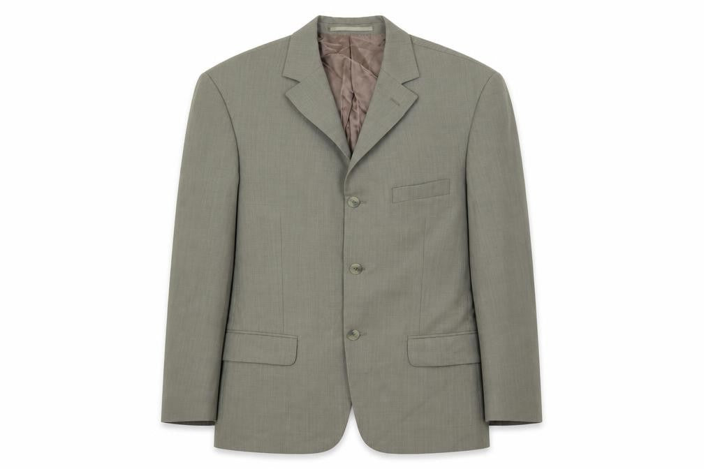 Cecil Gee Mens Green Wool Jacket Suit Jacket Size 40 Regular