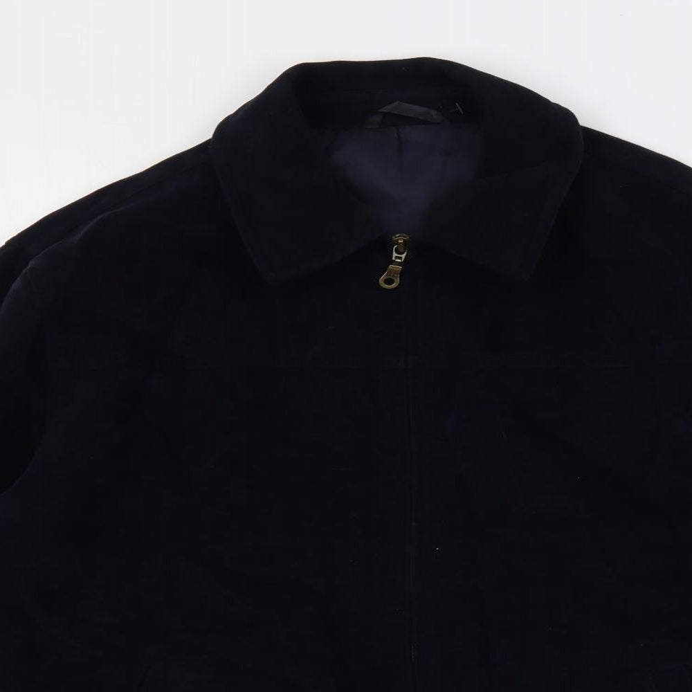 Burton Mens Blue Jacket Size S Zip