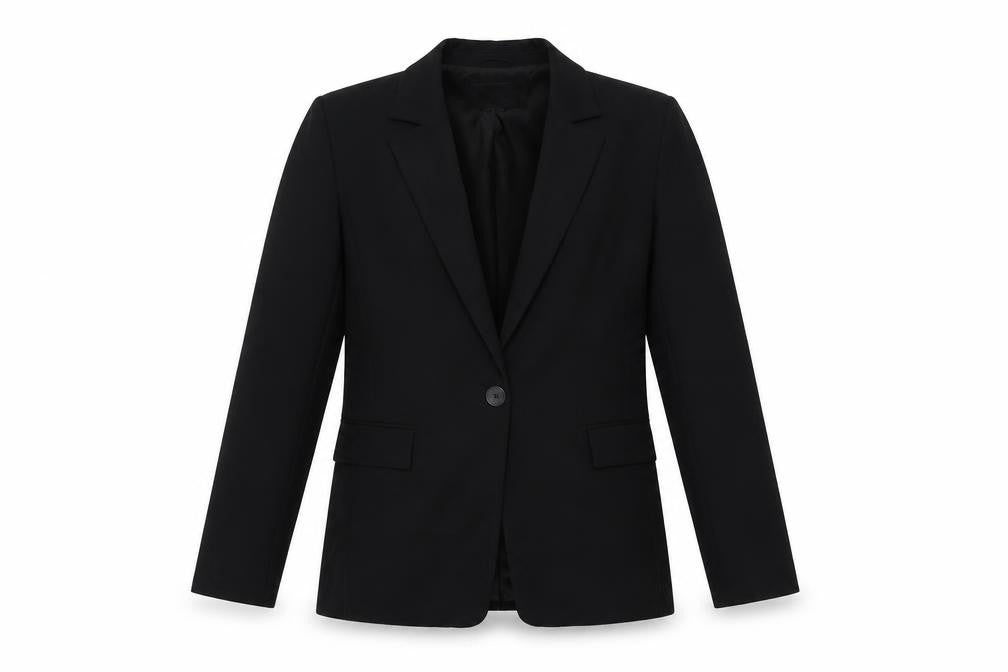 Pull&Bear Womens Black Jacket Blazer Size S Button