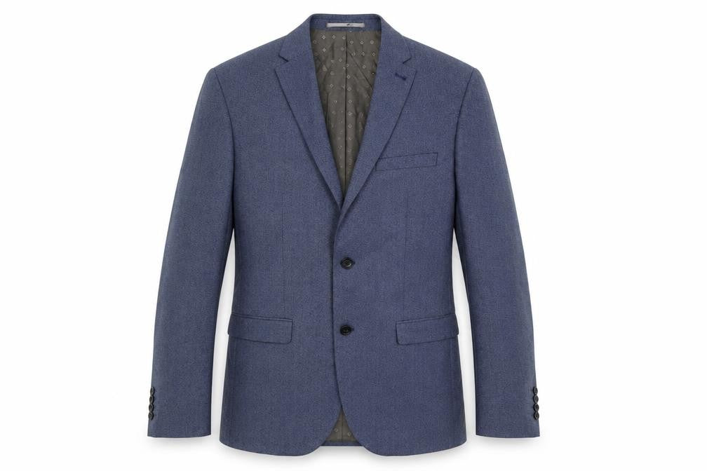 NEXT Mens Blue Polyester Jacket Suit Jacket Size 40 Regular