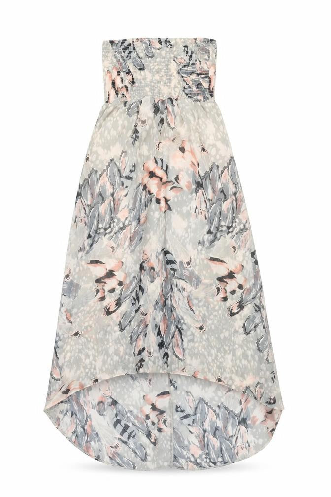 Miss Selfridge Womens Multicoloured Geometric Polyester Fit & Flare Size 4 Square Neck Pullover