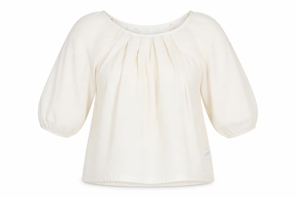 Dorothy Perkins Womens Beige Polyester Basic Blouse Size 12 Round Neck - Semi Sheer