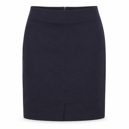 David Napier Womens Purple Polyester Straight & Pencil Skirt Size 14 Zip - Slit