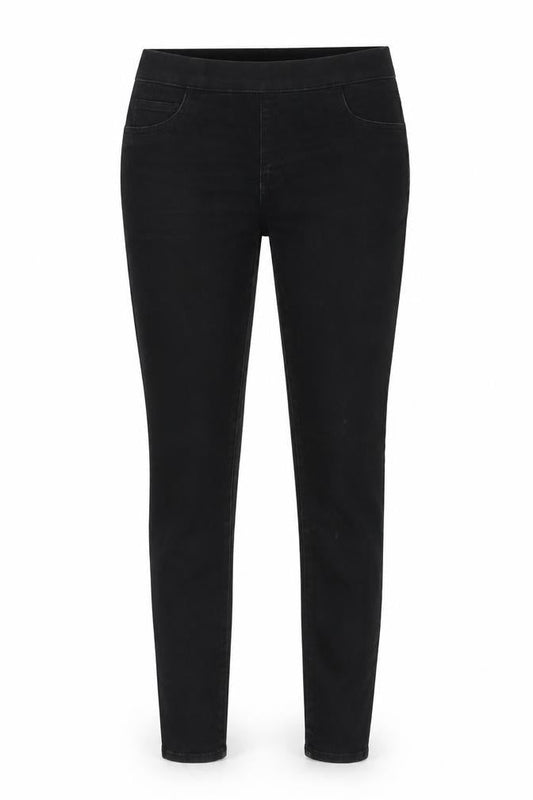 H&M Womens Black Cotton Jegging Jeans Size 10 L30 in Regular - Pockets
