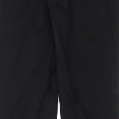 H&M Womens Black Cotton Jegging Jeans Size 10 L30 in Regular - Pockets