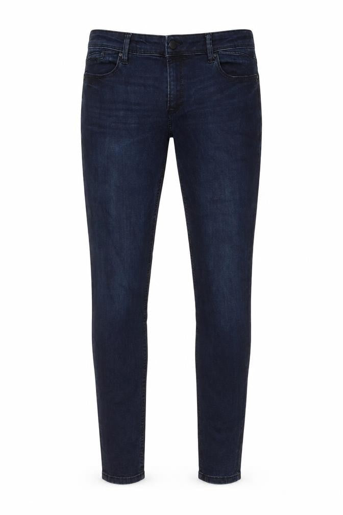 ESPRIT Mens Blue Cotton Skinny Jeans Size 31 in L32 in Regular Zip - Pockets, Belt Loops, Logo