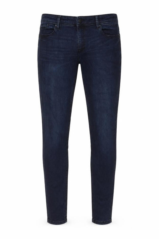 Esprit Mens Blue Cotton Skinny Jeans Size 31 in L32 in Regular Zip - Pockets, Belt Loops, Logo
