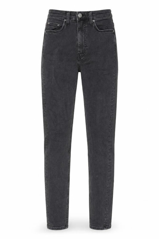 Weekday Womens Grey Cotton Skinny Jeans Size 26 in L32 in Regular Zip - Pockets
