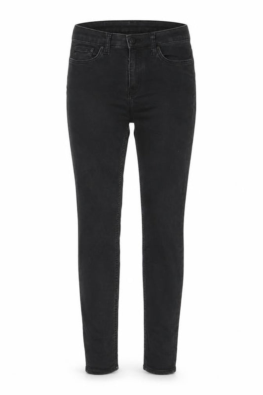 Weekday Womens Black Cotton Skinny Jeans Size 27 in L28 in Regular Zip - Pockets