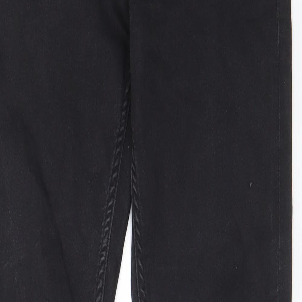 Weekday Womens Black Cotton Skinny Jeans Size 27 in L28 in Regular Zip - Pockets