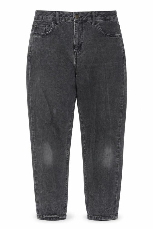 BDG Womens Grey Cotton Mom Jeans Size 29 in L30 in Regular Zip - Pockets, Belt Loops