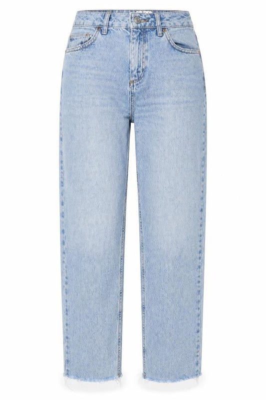 BDG Womens Blue Cotton Straight Jeans Size 26 L32 in Regular Zip - Pockets, Belt Loops