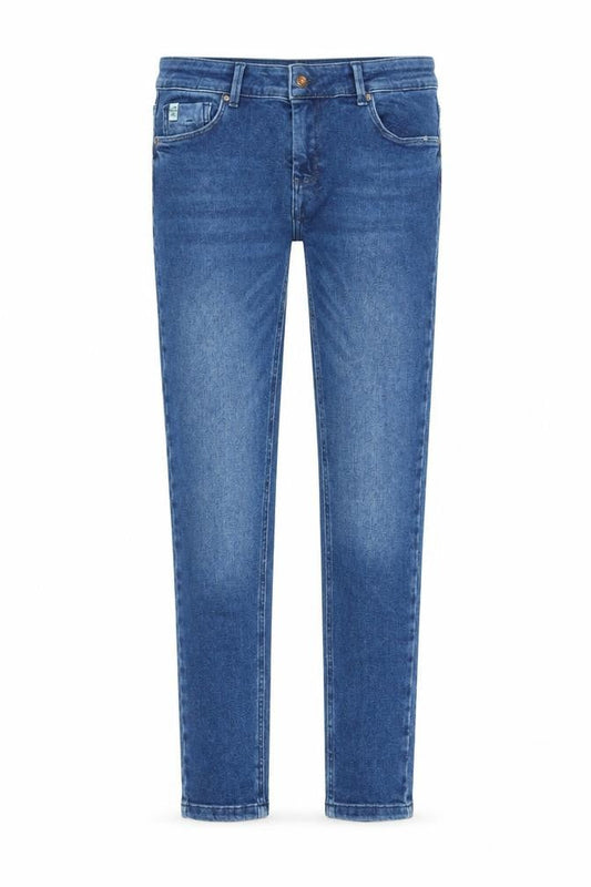 Miracle of Denim Womens Blue Cotton Skinny Jeans Size 29 in L30 in Regular Zip