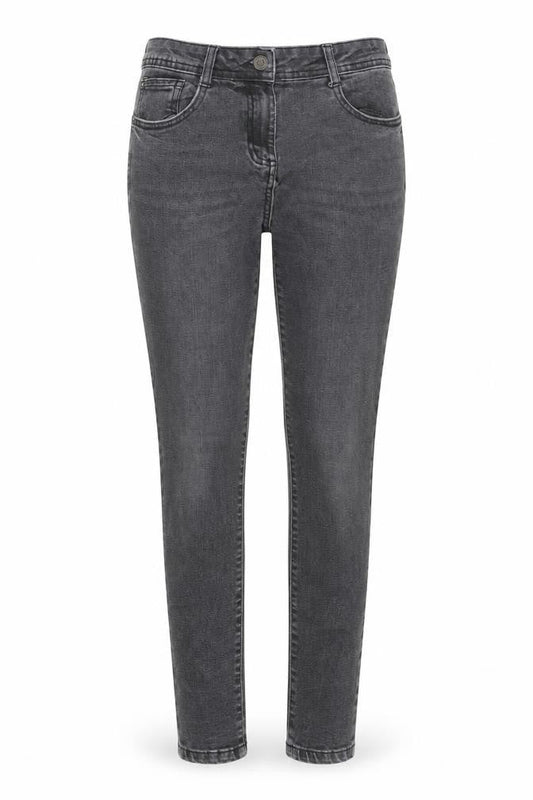 Next Womens Black Cotton Skinny Jeans Size 10 L27 in Regular Zip