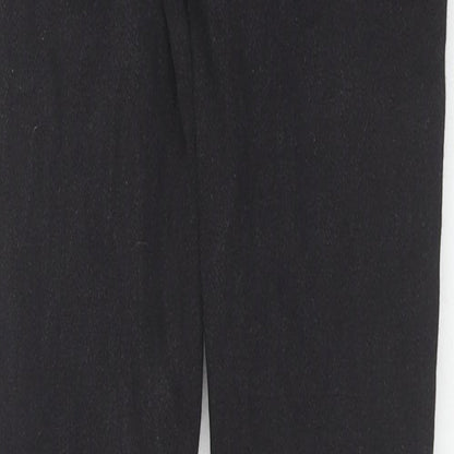 Brand and care label for Denim & Co. girls’ blue cotton skinny jeans, size 9-10, years, 24-inch leg regular zip